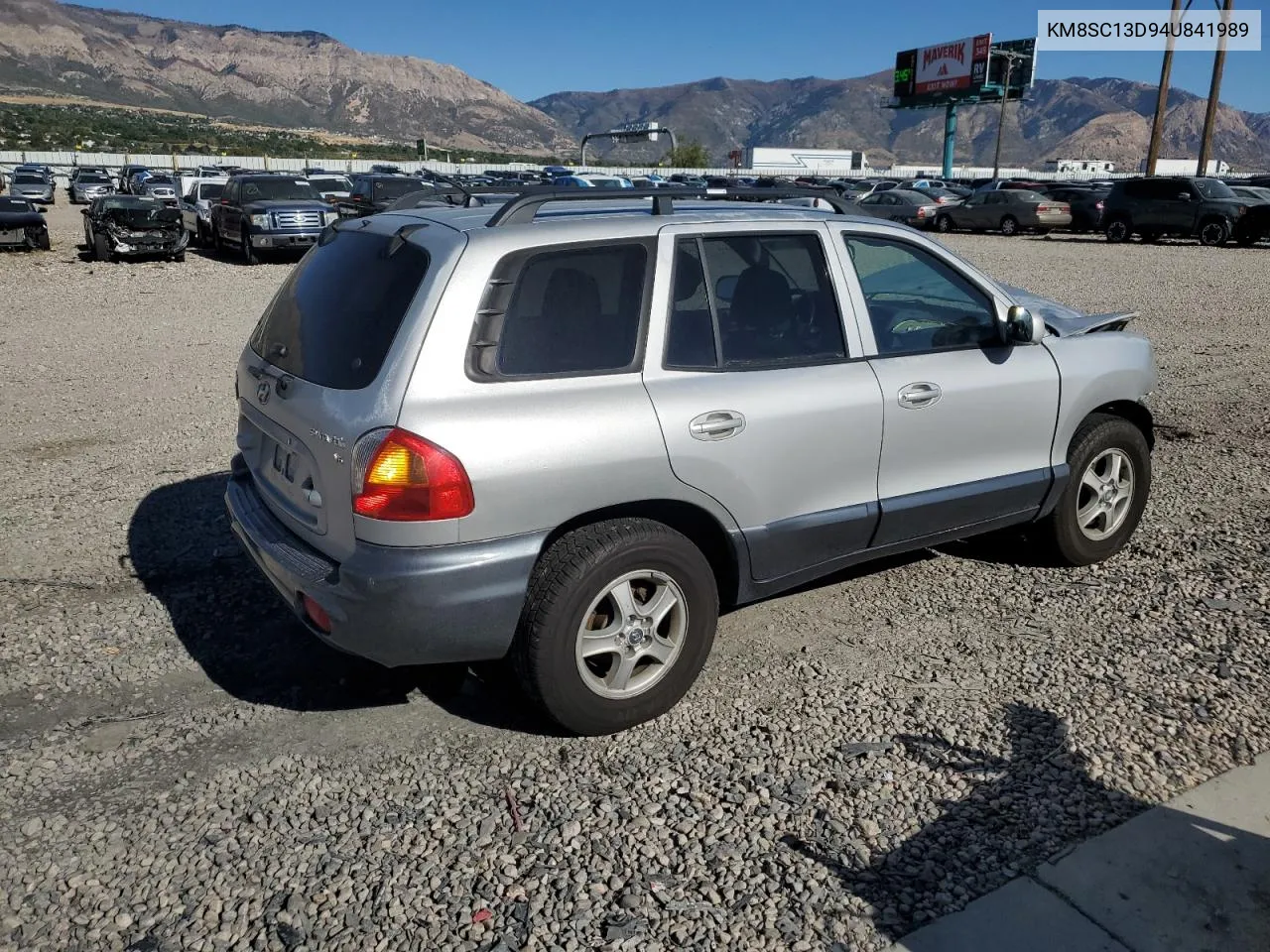 2004 Hyundai Santa Fe Gls VIN: KM8SC13D94U841989 Lot: 71019604