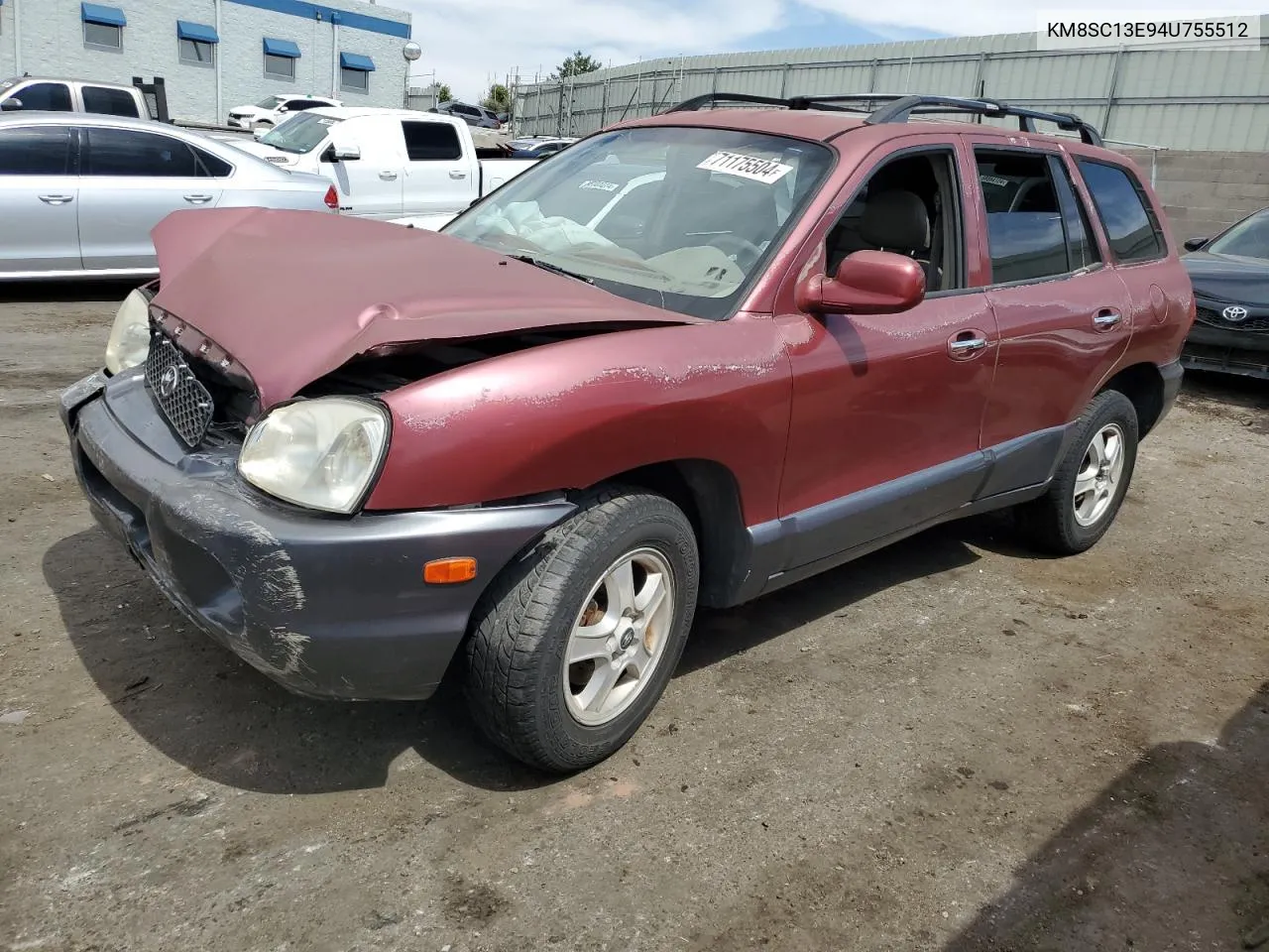 2004 Hyundai Santa Fe Gls VIN: KM8SC13E94U755512 Lot: 71175504