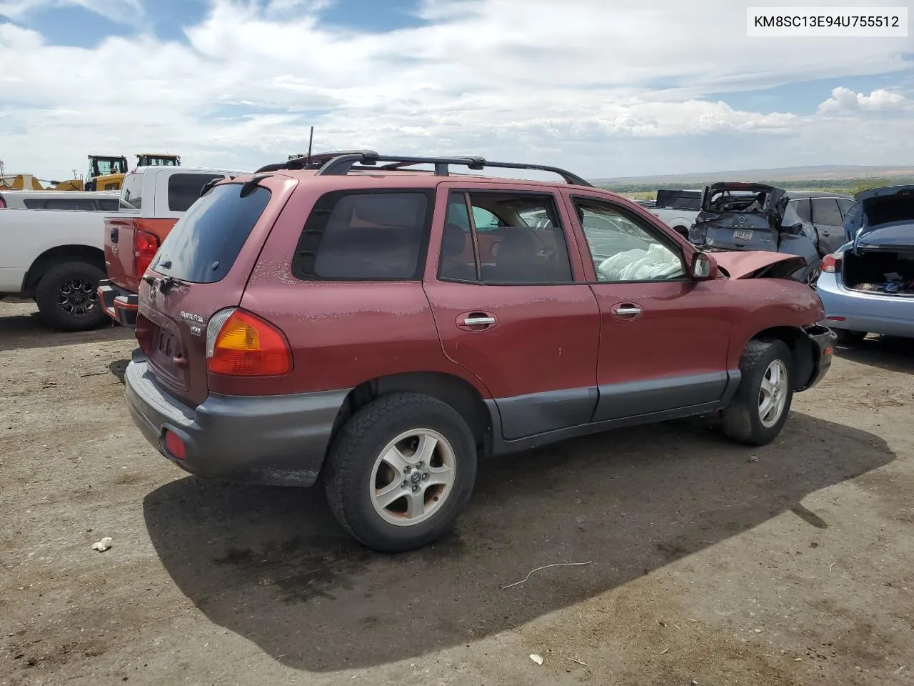 2004 Hyundai Santa Fe Gls VIN: KM8SC13E94U755512 Lot: 71175504