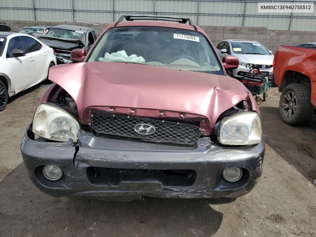 KM8SC13E94U755512 2004 Hyundai Santa Fe Gls