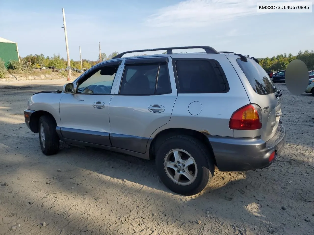 KM8SC73D64U670895 2004 Hyundai Santa Fe Gls