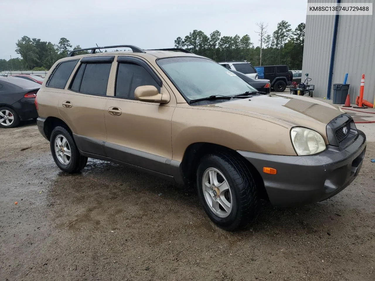 2004 Hyundai Santa Fe Gls VIN: KM8SC13E74U729488 Lot: 71437274