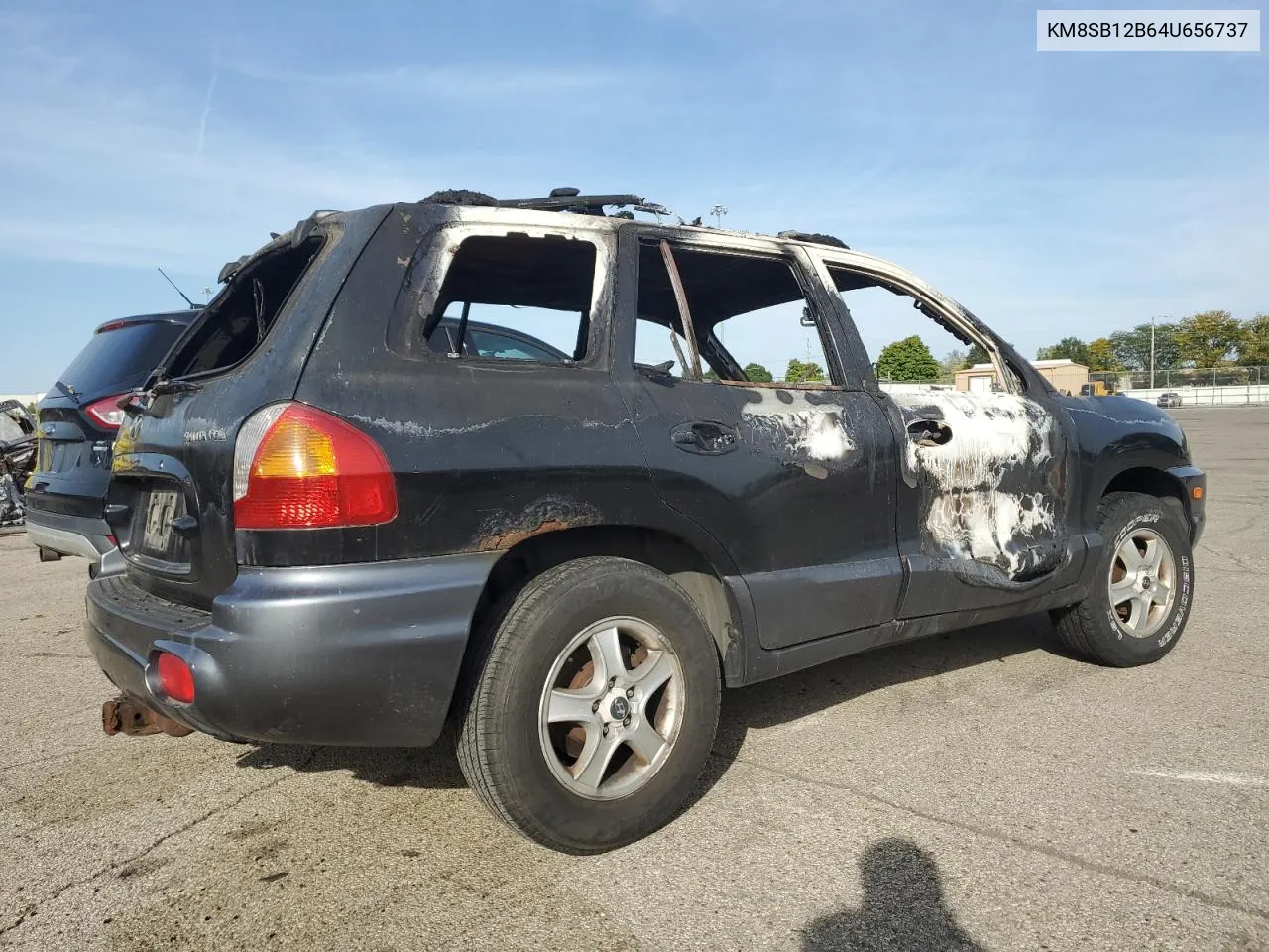 2004 Hyundai Santa Fe Gl VIN: KM8SB12B64U656737 Lot: 71521294