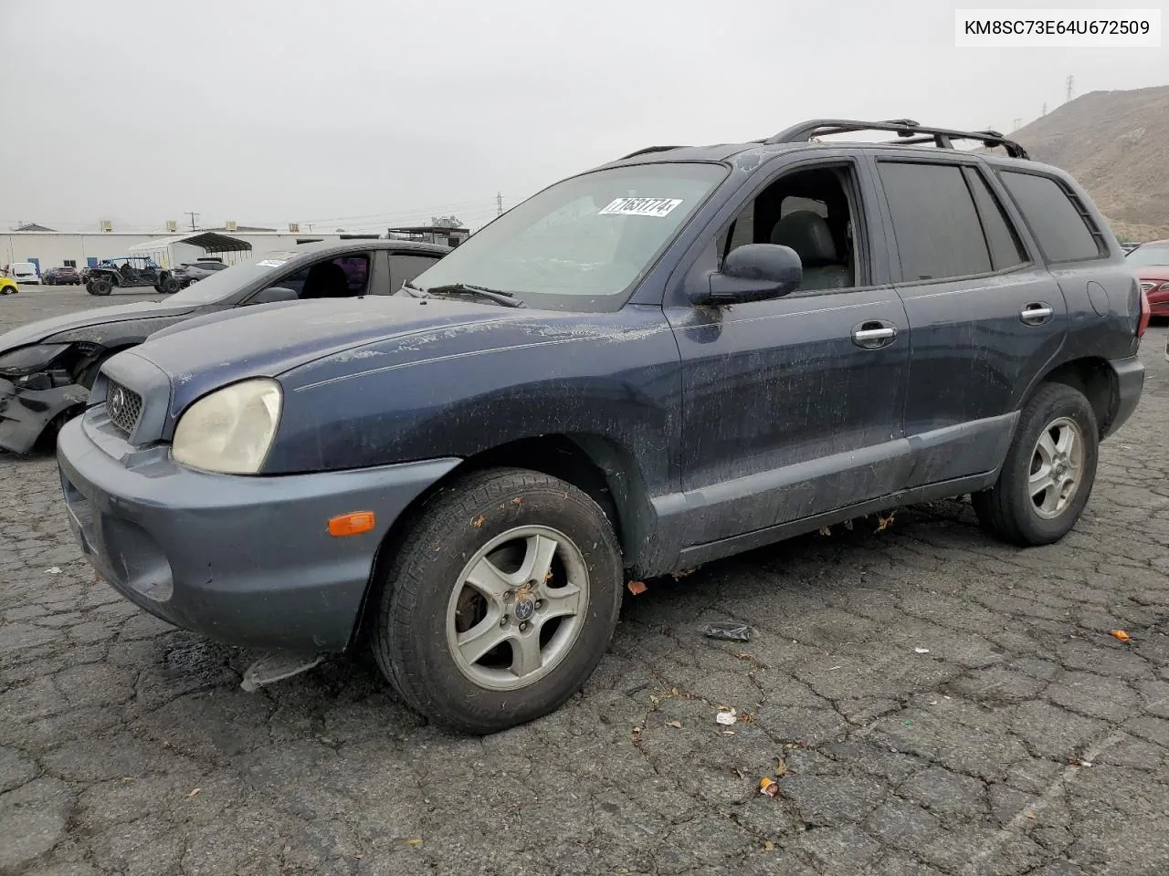 2004 Hyundai Santa Fe Gls VIN: KM8SC73E64U672509 Lot: 71631774