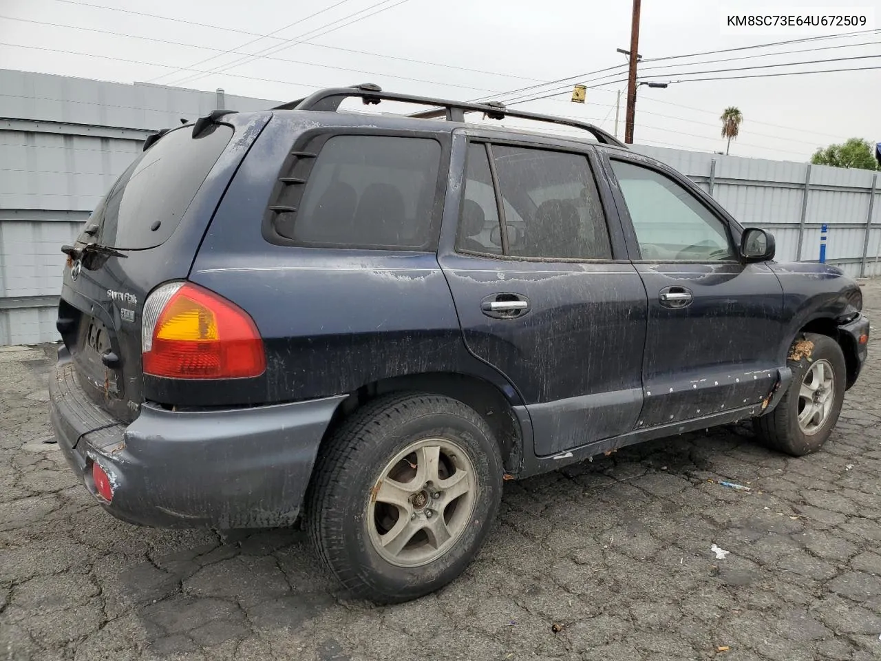 2004 Hyundai Santa Fe Gls VIN: KM8SC73E64U672509 Lot: 71631774