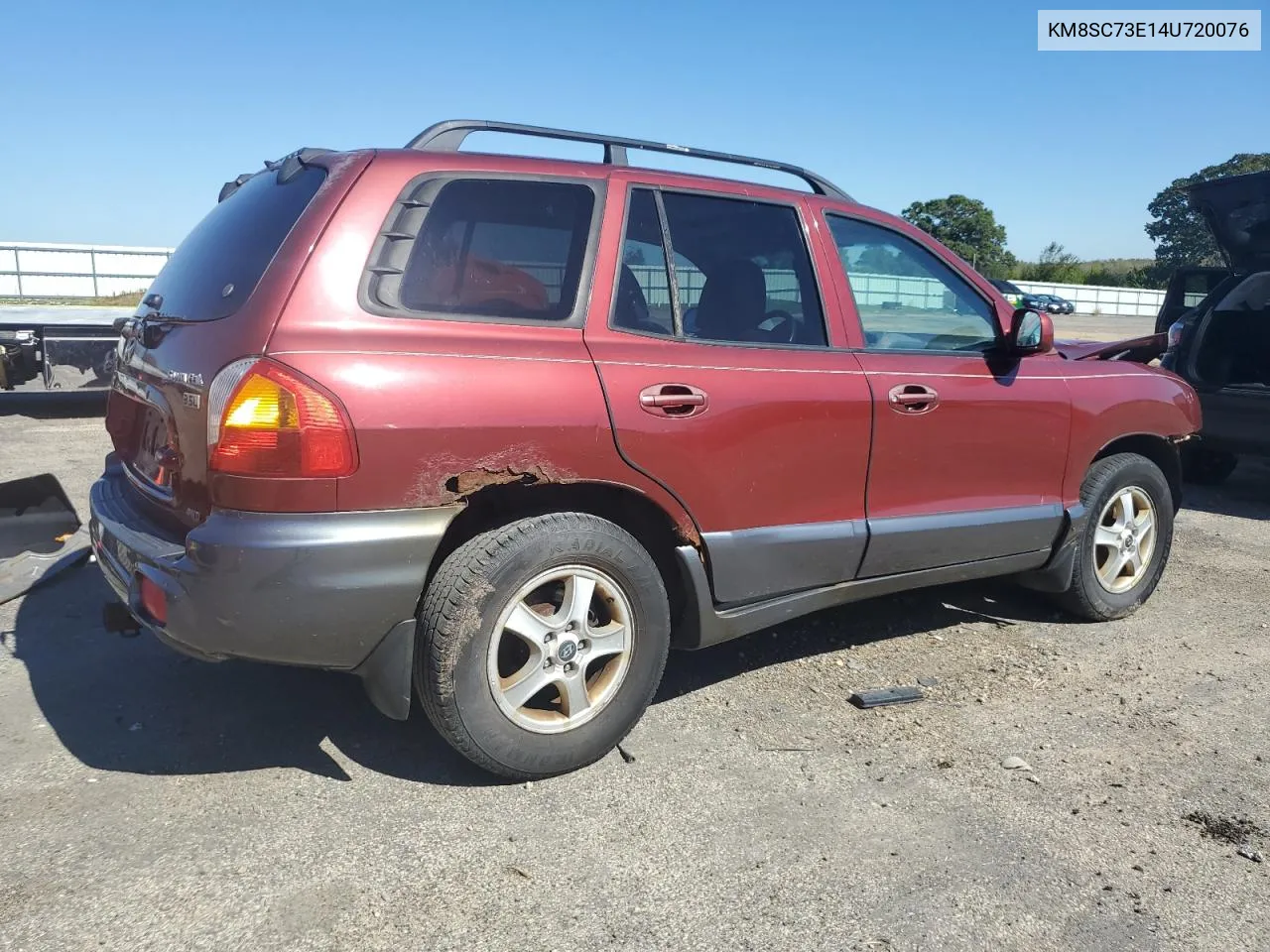 2004 Hyundai Santa Fe Gls VIN: KM8SC73E14U720076 Lot: 72082964