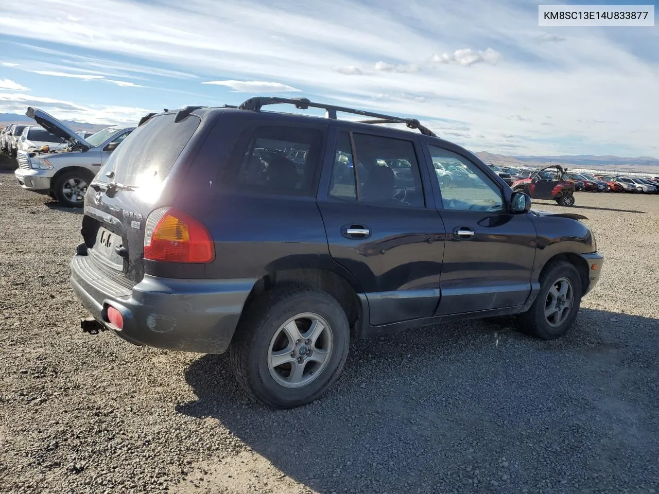 2004 Hyundai Santa Fe Gls VIN: KM8SC13E14U833877 Lot: 72091704