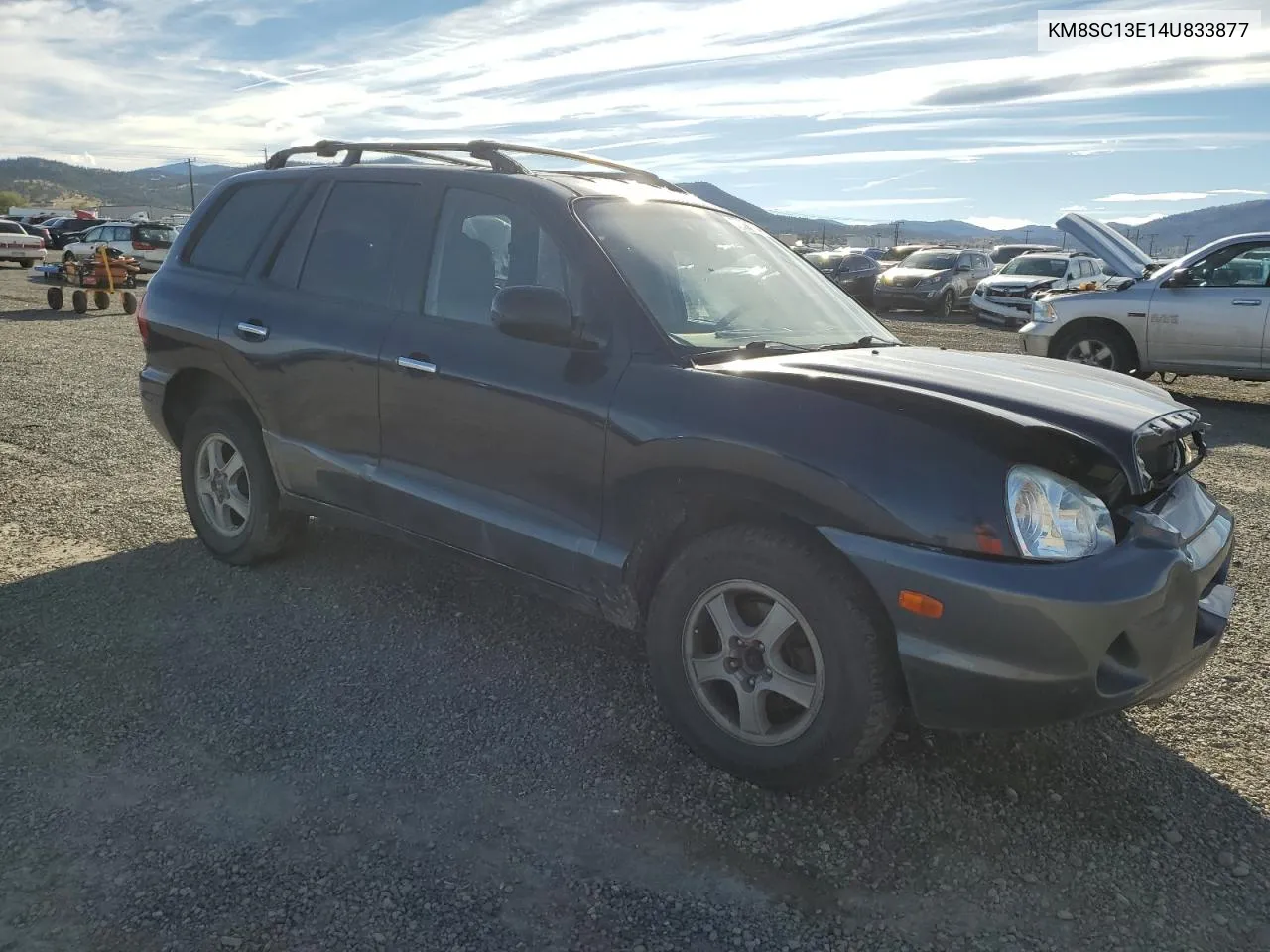 2004 Hyundai Santa Fe Gls VIN: KM8SC13E14U833877 Lot: 72091704