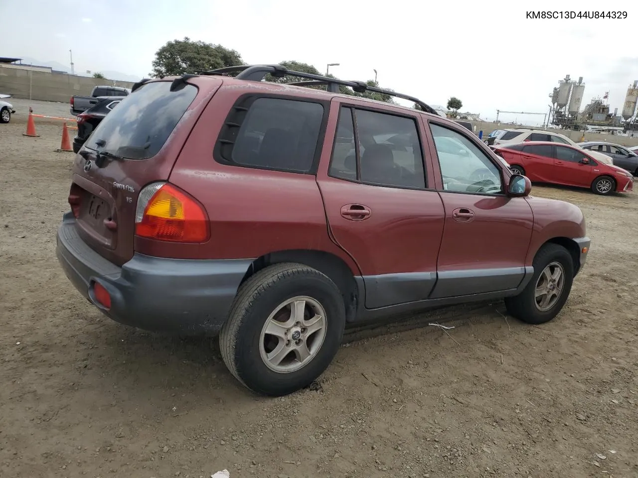 2004 Hyundai Santa Fe Gls VIN: KM8SC13D44U844329 Lot: 72282944