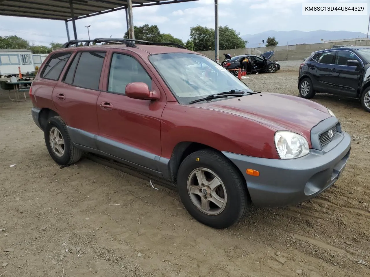 2004 Hyundai Santa Fe Gls VIN: KM8SC13D44U844329 Lot: 72282944