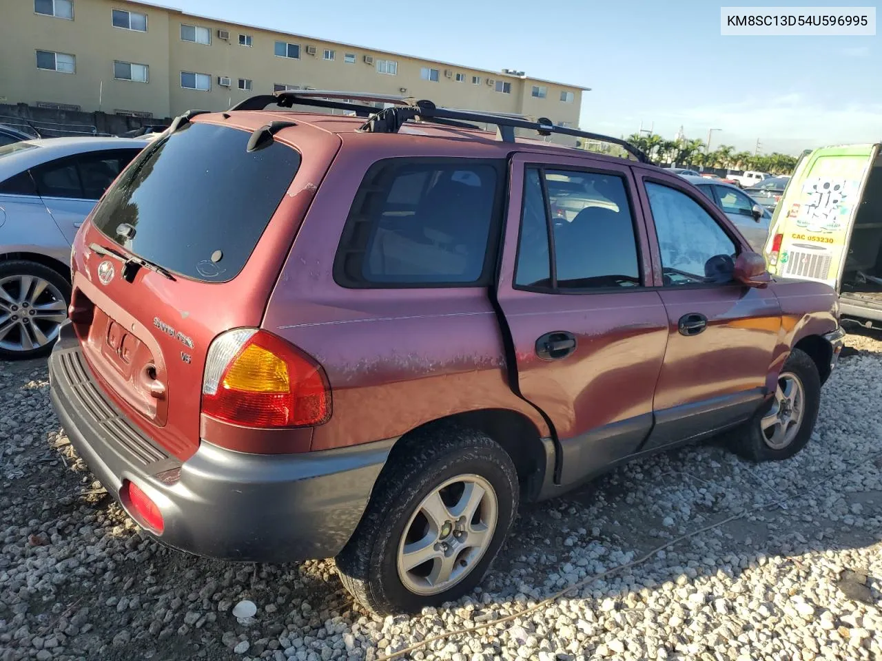 2004 Hyundai Santa Fe Gls VIN: KM8SC13D54U596995 Lot: 73552394