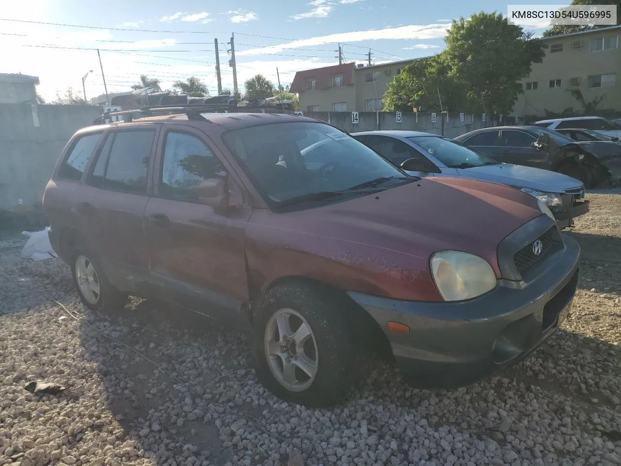 2004 Hyundai Santa Fe Gls VIN: KM8SC13D54U596995 Lot: 73552394