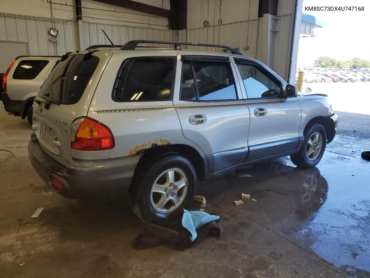 2004 Hyundai Santa Fe Gls VIN: KM8SC73DX4U747168 Lot: 73887694