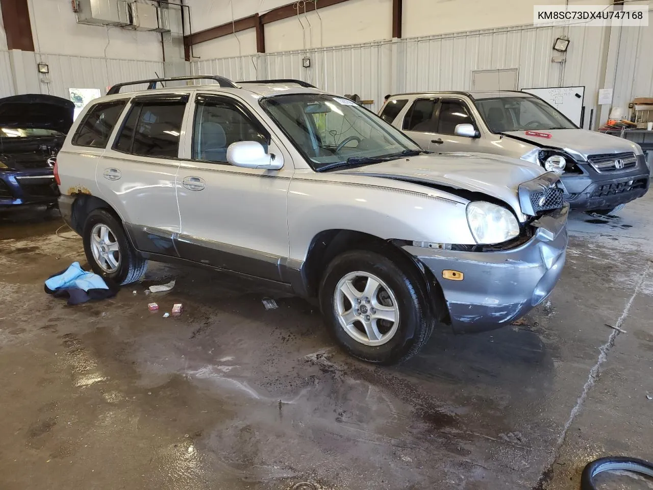 2004 Hyundai Santa Fe Gls VIN: KM8SC73DX4U747168 Lot: 73887694