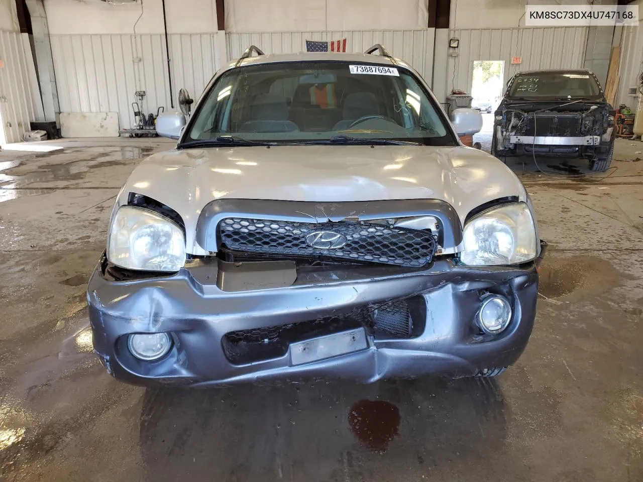 2004 Hyundai Santa Fe Gls VIN: KM8SC73DX4U747168 Lot: 73887694