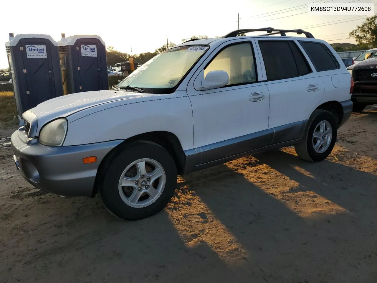 2004 Hyundai Santa Fe Gls VIN: KM8SC13D94U772608 Lot: 74346204