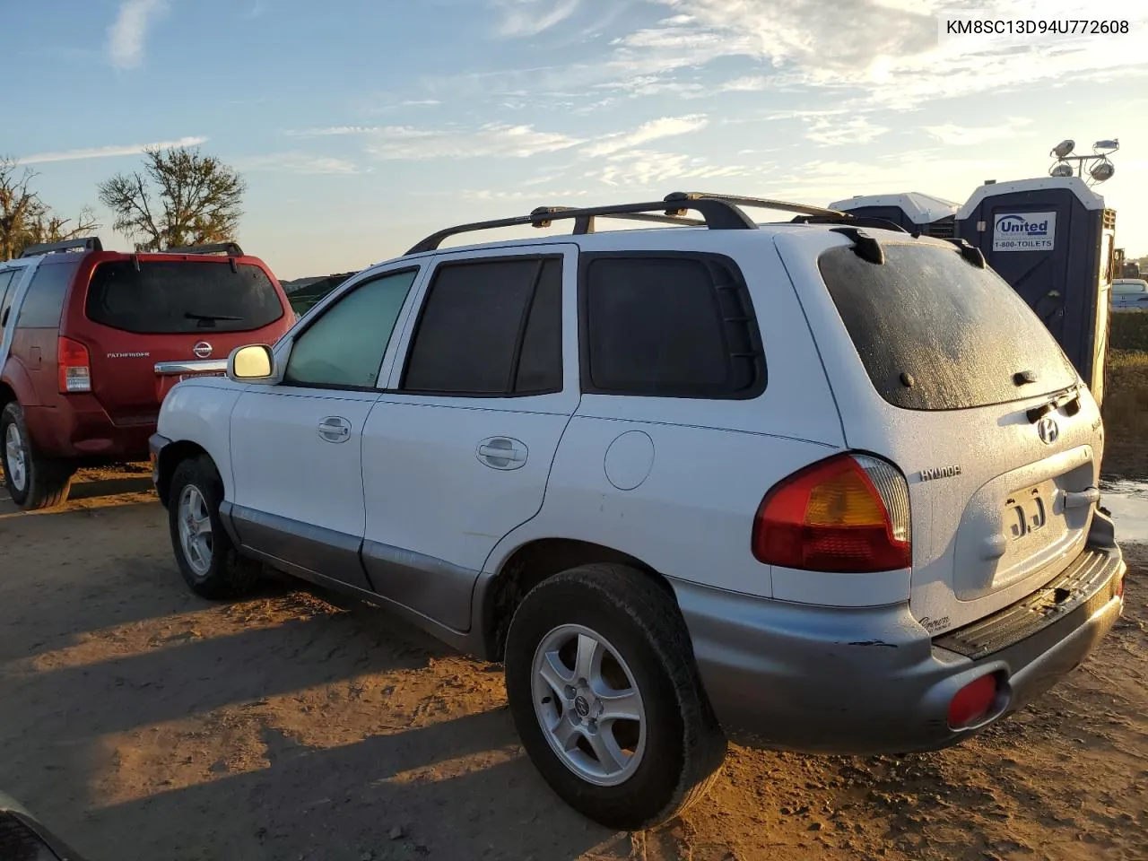 2004 Hyundai Santa Fe Gls VIN: KM8SC13D94U772608 Lot: 74346204