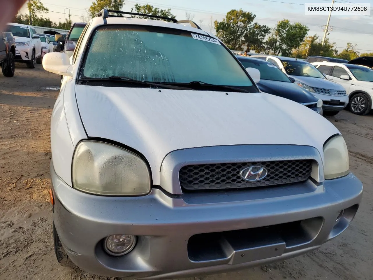 2004 Hyundai Santa Fe Gls VIN: KM8SC13D94U772608 Lot: 74346204