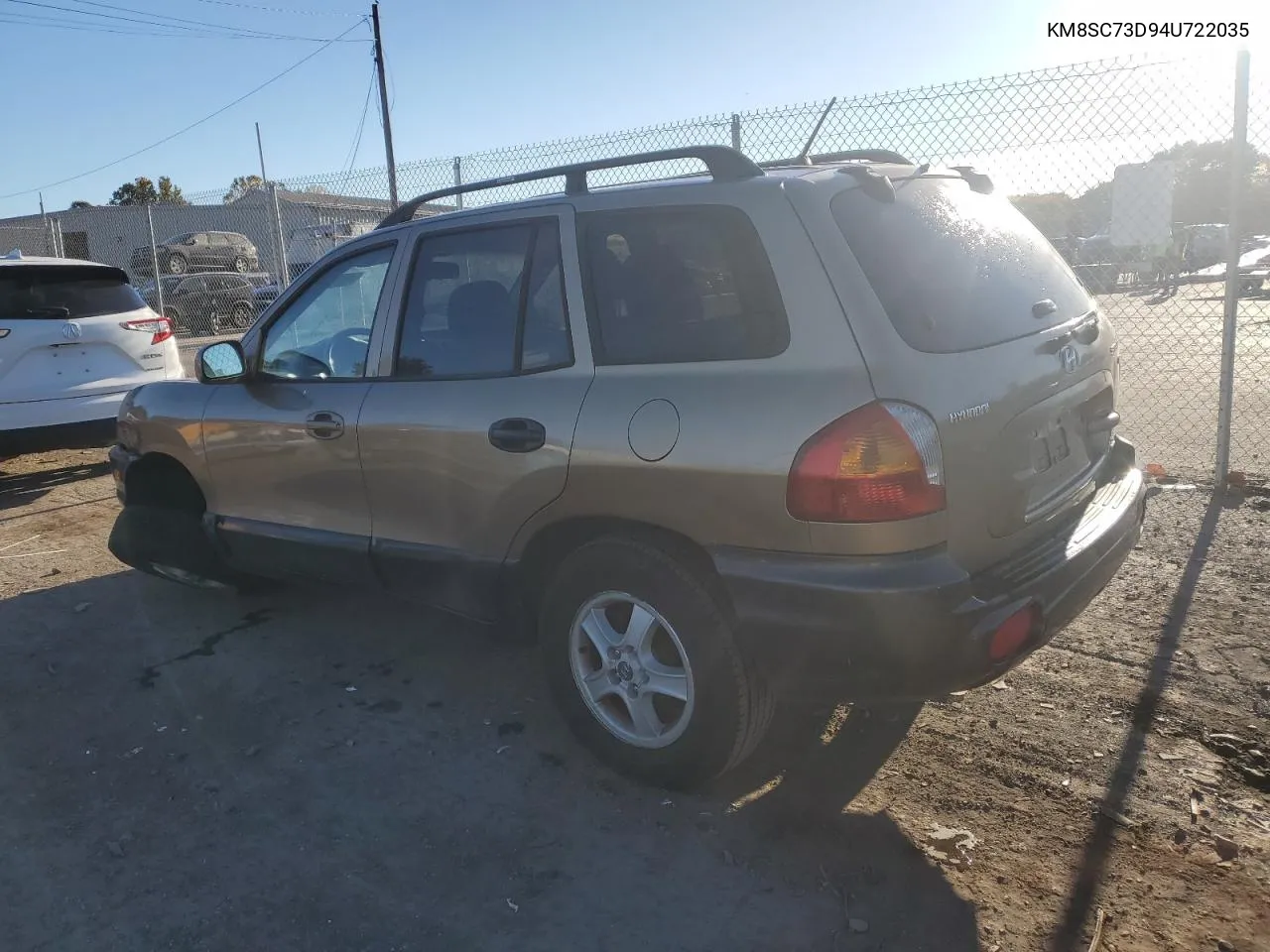 2004 Hyundai Santa Fe Gls VIN: KM8SC73D94U722035 Lot: 74596014