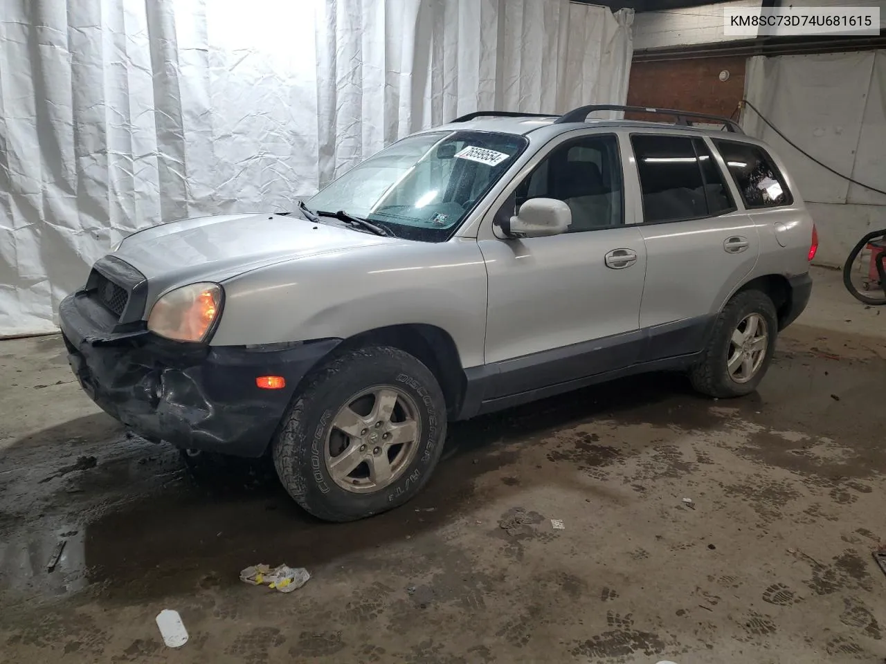 2004 Hyundai Santa Fe Gls VIN: KM8SC73D74U681615 Lot: 76599554