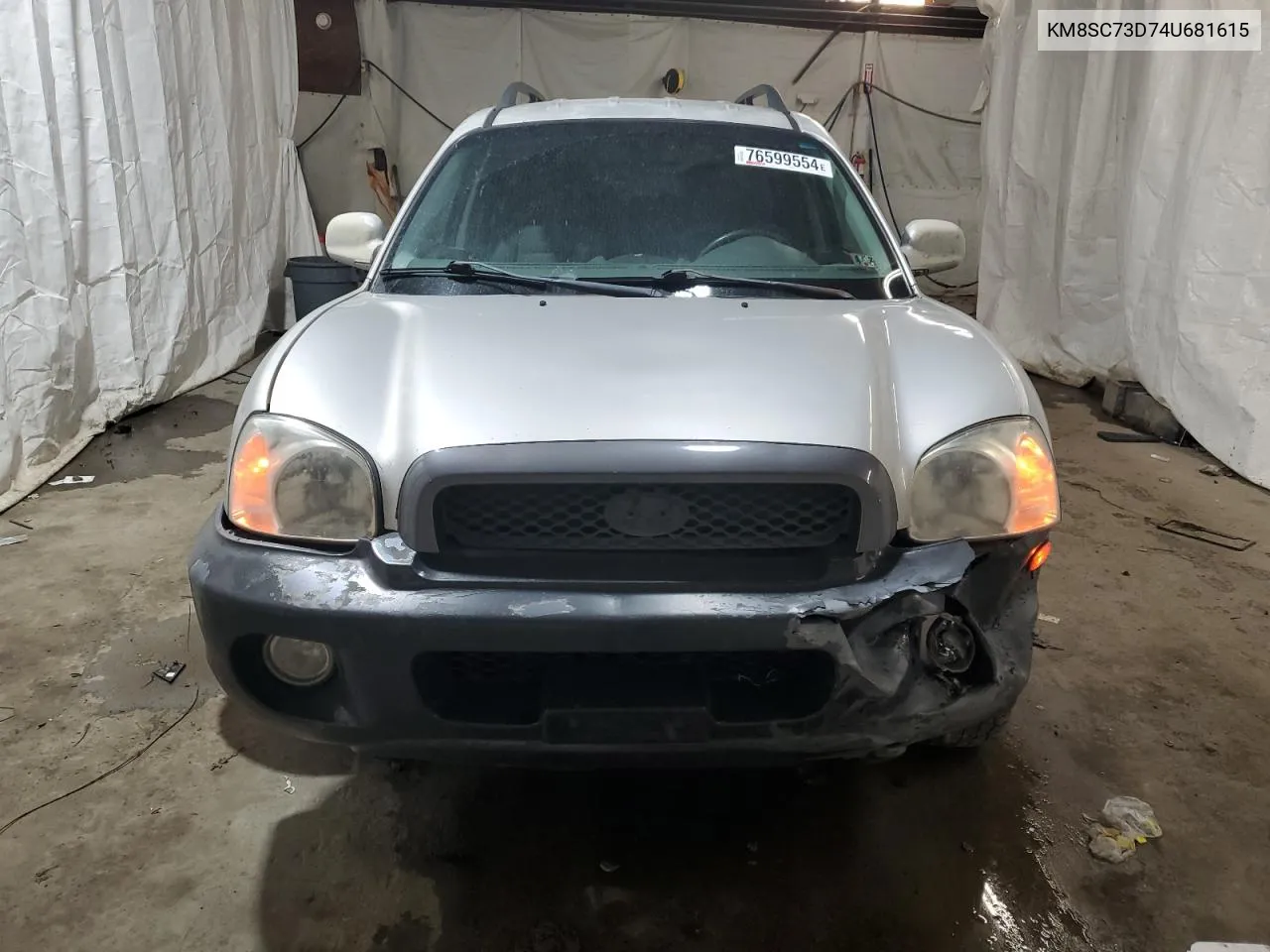 2004 Hyundai Santa Fe Gls VIN: KM8SC73D74U681615 Lot: 76599554