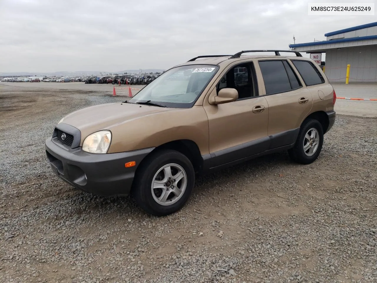 2004 Hyundai Santa Fe Gls VIN: KM8SC73E24U625249 Lot: 76717254