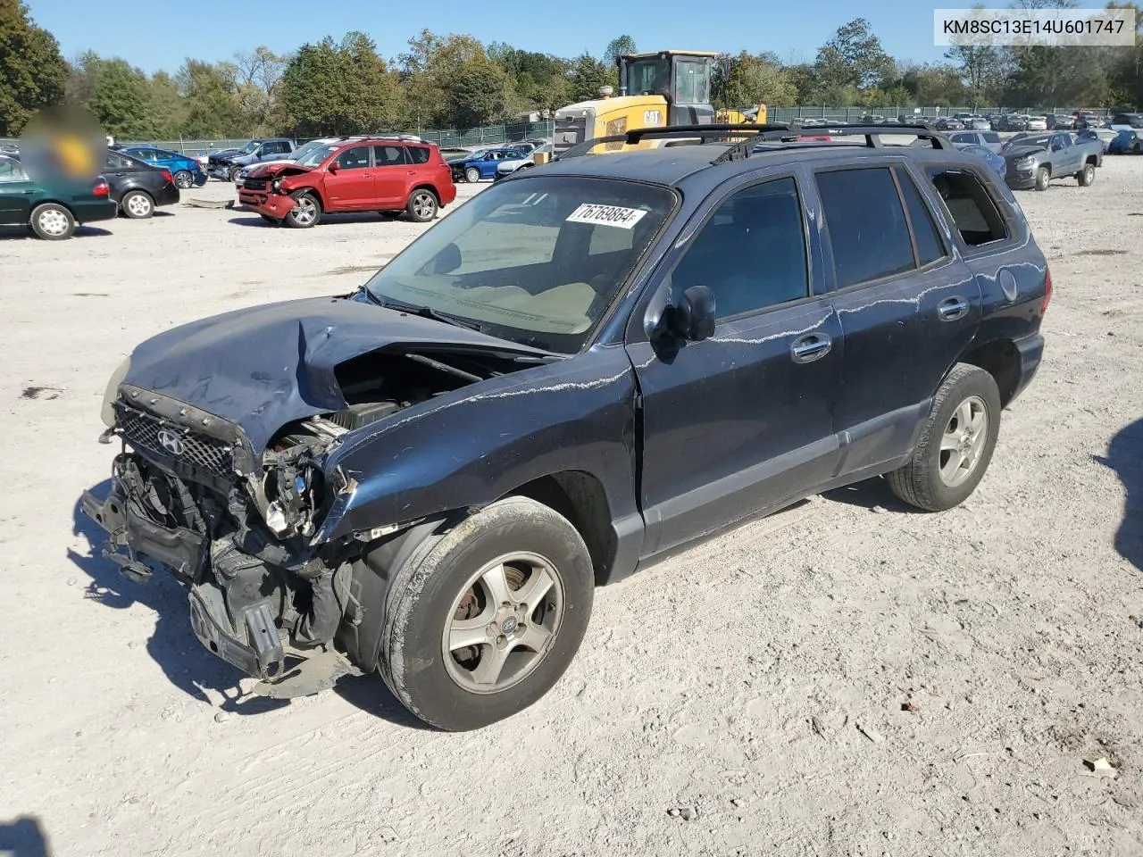 2004 Hyundai Santa Fe Gls VIN: KM8SC13E14U601747 Lot: 76769864