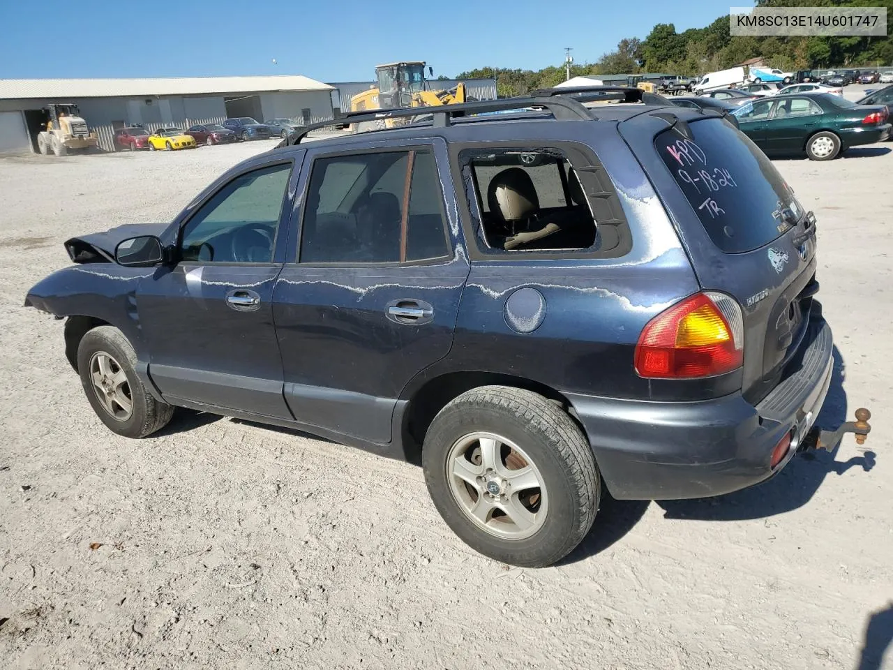 KM8SC13E14U601747 2004 Hyundai Santa Fe Gls