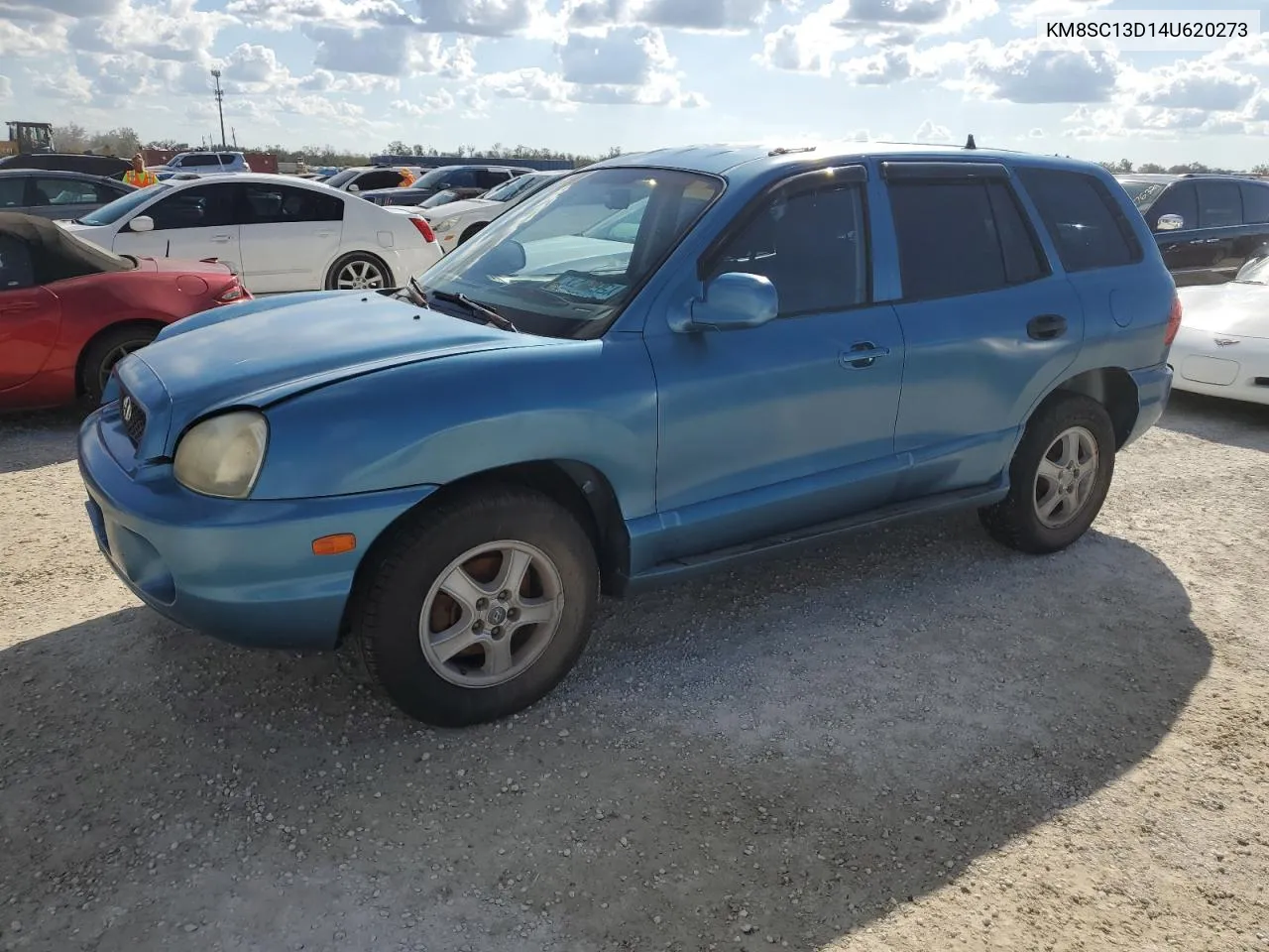 2004 Hyundai Santa Fe Gls VIN: KM8SC13D14U620273 Lot: 76770794