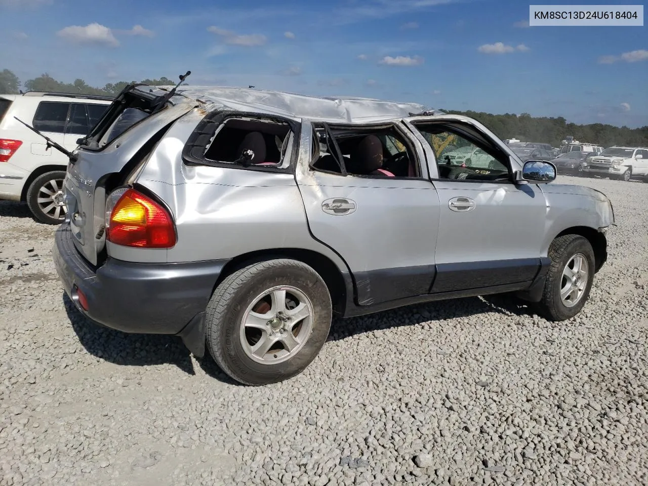 2004 Hyundai Santa Fe Gls VIN: KM8SC13D24U618404 Lot: 78476564