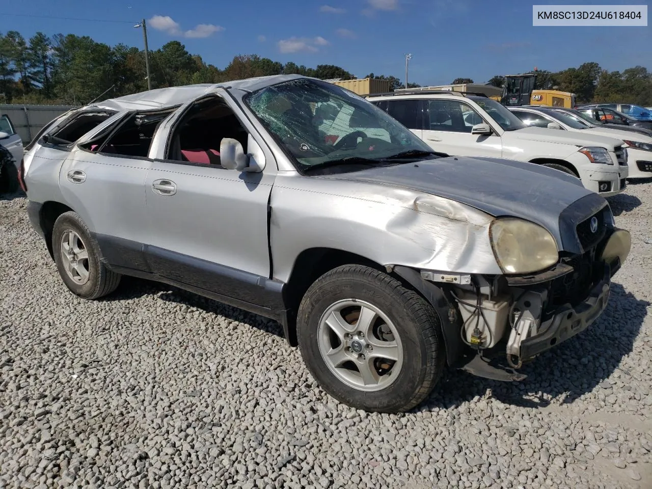 2004 Hyundai Santa Fe Gls VIN: KM8SC13D24U618404 Lot: 78476564