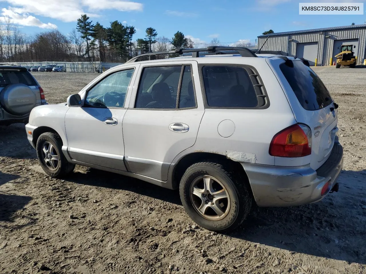 2004 Hyundai Santa Fe Gls VIN: KM8SC73D34U825791 Lot: 80548534