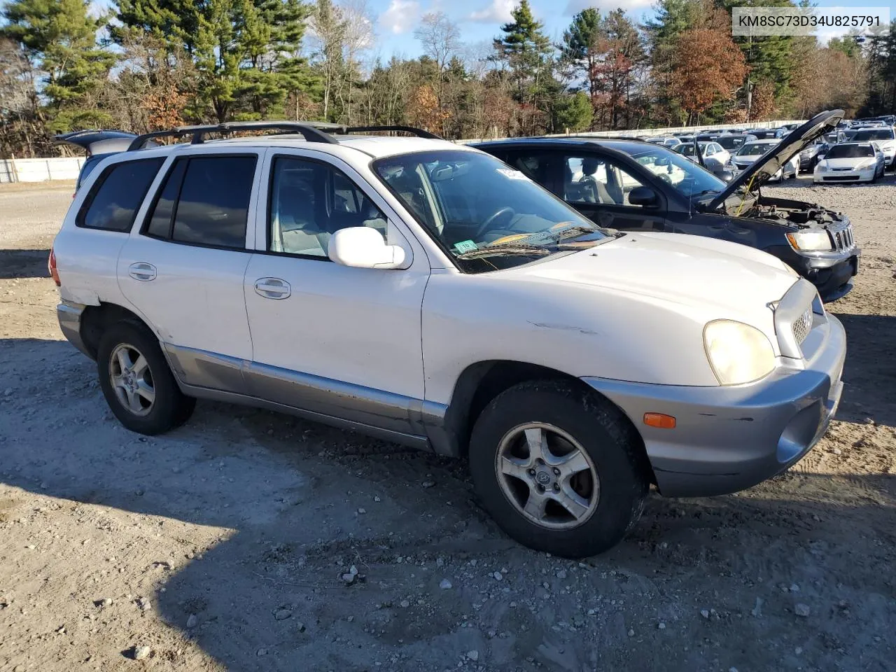 2004 Hyundai Santa Fe Gls VIN: KM8SC73D34U825791 Lot: 80548534