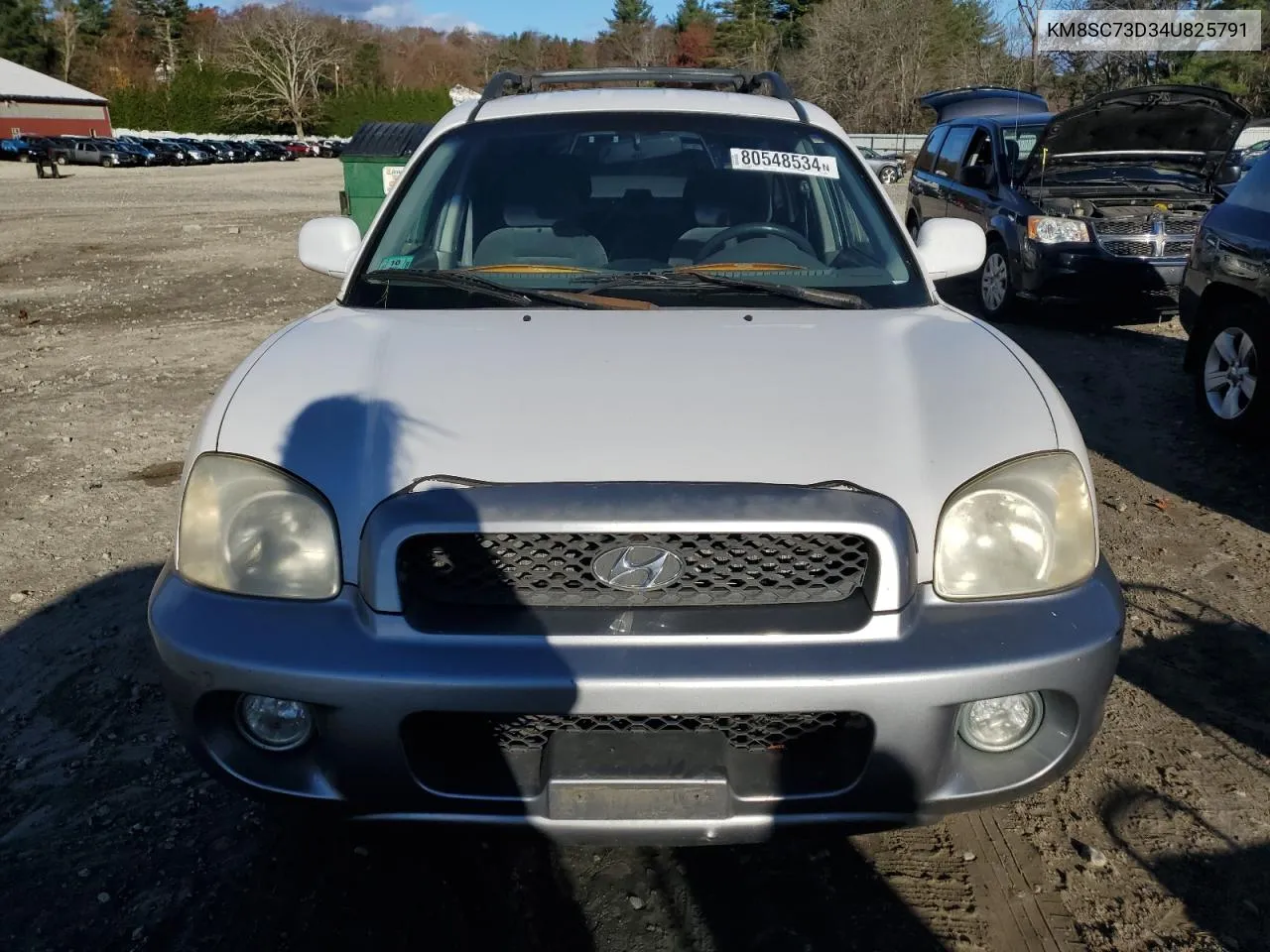 2004 Hyundai Santa Fe Gls VIN: KM8SC73D34U825791 Lot: 80548534