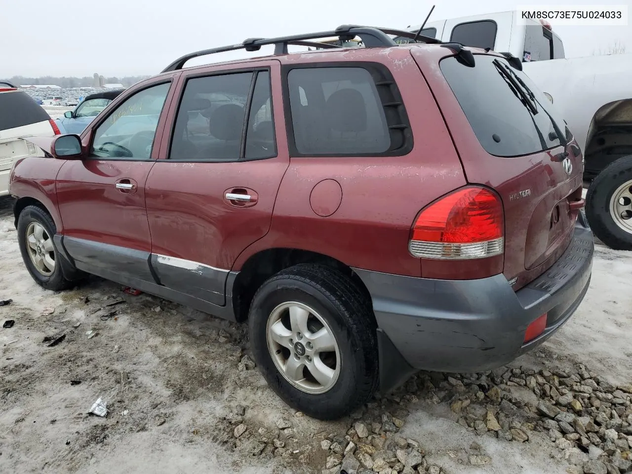 2005 Hyundai Santa Fe Gls VIN: KM8SC73E75U024033 Lot: 40567464