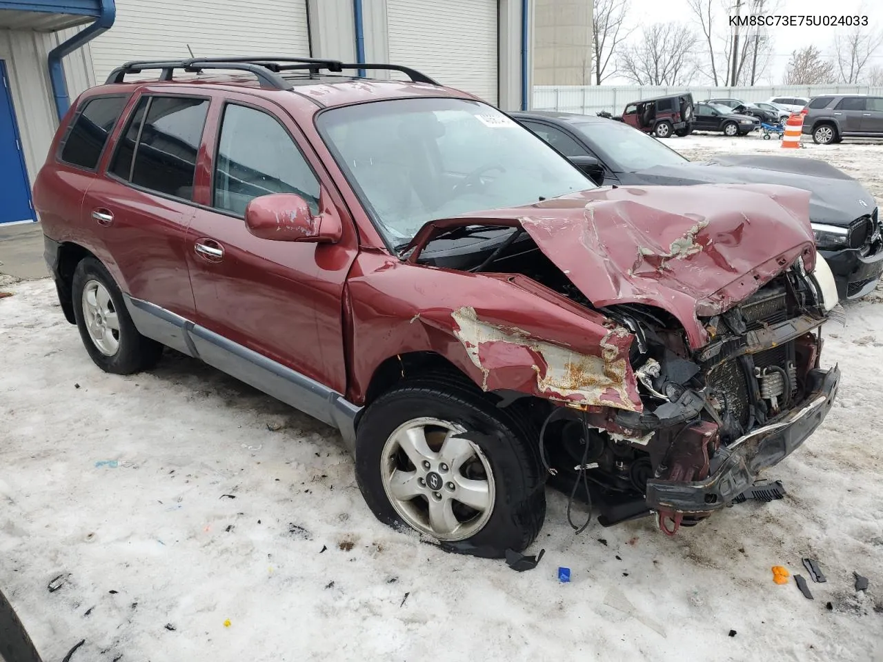 2005 Hyundai Santa Fe Gls VIN: KM8SC73E75U024033 Lot: 40567464