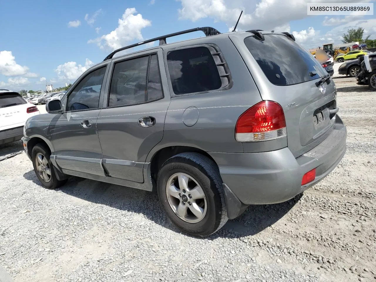 2005 Hyundai Santa Fe Gls VIN: KM8SC13D65U889869 Lot: 67493314