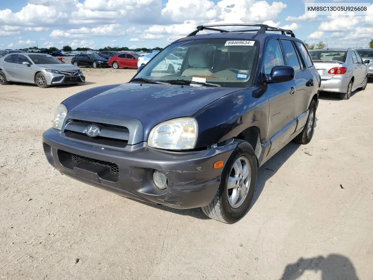 2005 Hyundai Santa Fe Gls VIN: KM8SC13D05U926608 Lot: 69469634