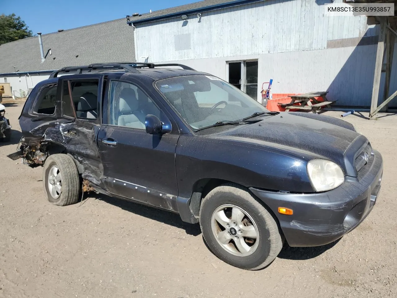 2005 Hyundai Santa Fe Gls VIN: KM8SC13E35U993857 Lot: 70689634