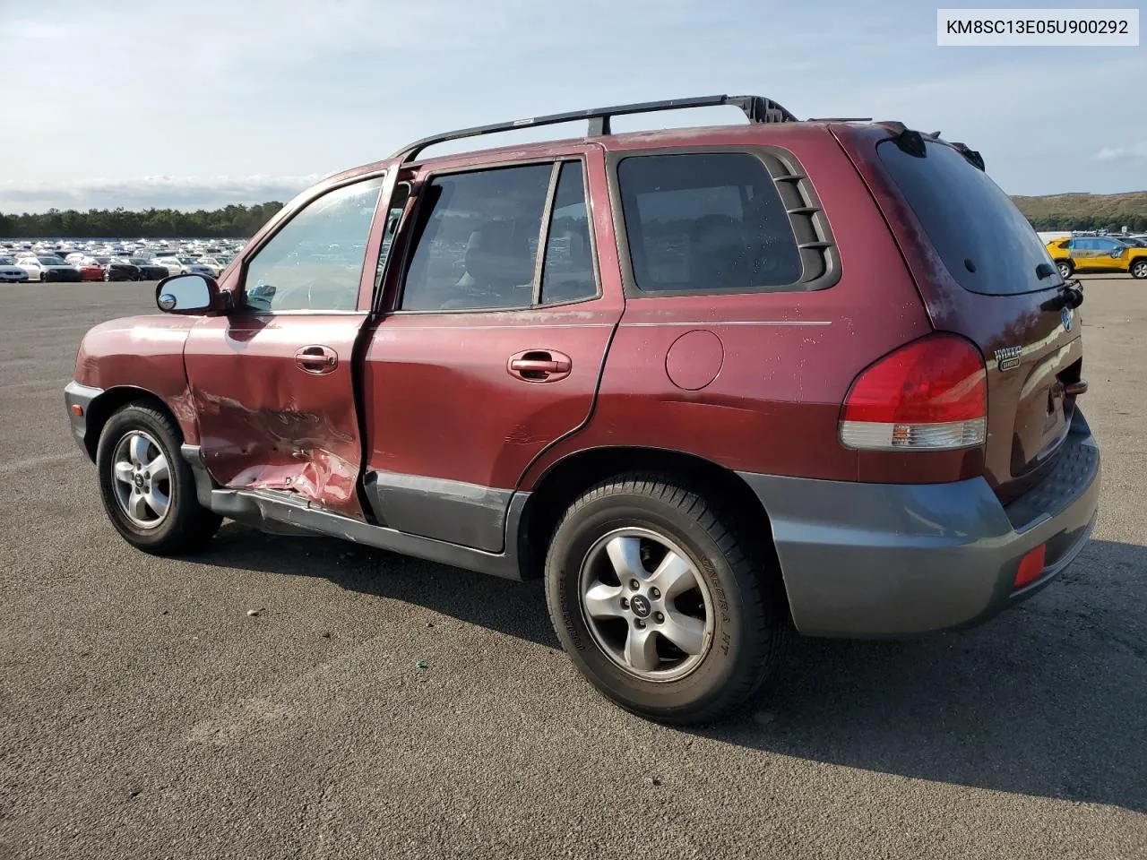 2005 Hyundai Santa Fe Gls VIN: KM8SC13E05U900292 Lot: 72005604