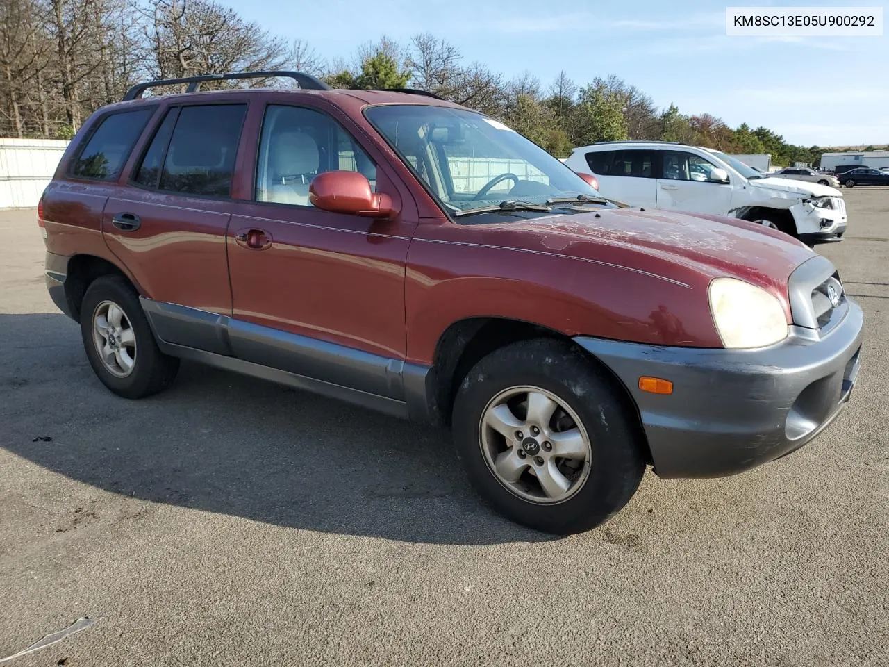 2005 Hyundai Santa Fe Gls VIN: KM8SC13E05U900292 Lot: 72005604