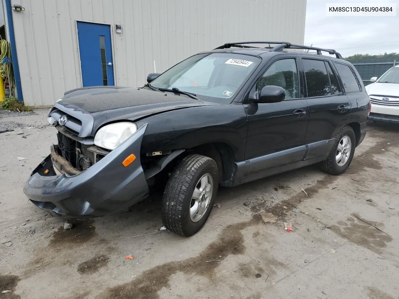 2005 Hyundai Santa Fe Gls VIN: KM8SC13D45U904384 Lot: 72940944