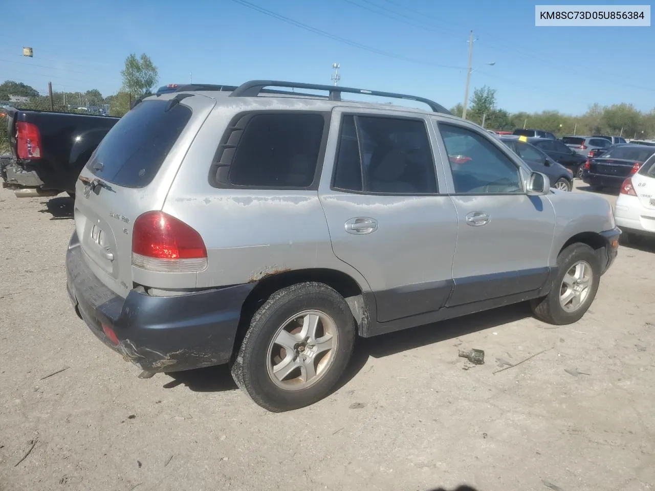 KM8SC73D05U856384 2005 Hyundai Santa Fe Gls