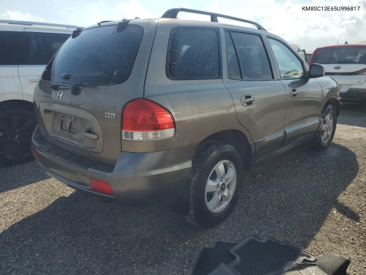 2005 Hyundai Santa Fe Gls VIN: KM8SC13E65U996817 Lot: 73829854