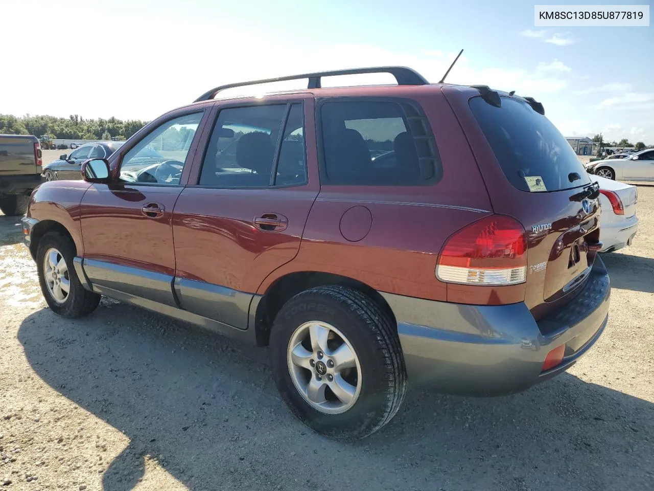 2005 Hyundai Santa Fe Gls VIN: KM8SC13D85U877819 Lot: 74006874