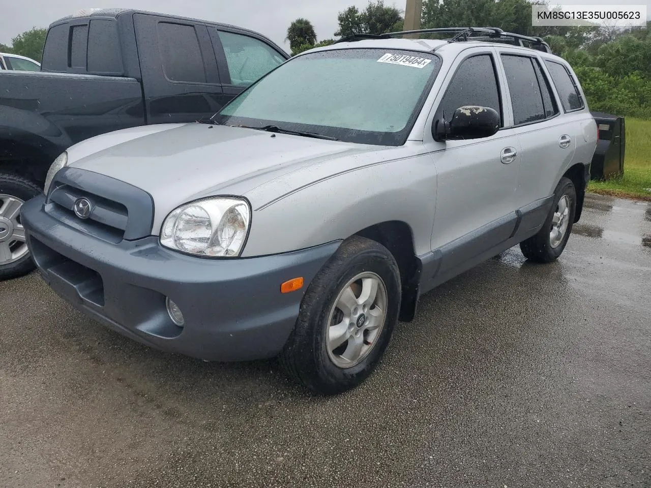 2005 Hyundai Santa Fe Gls VIN: KM8SC13E35U005623 Lot: 75019464