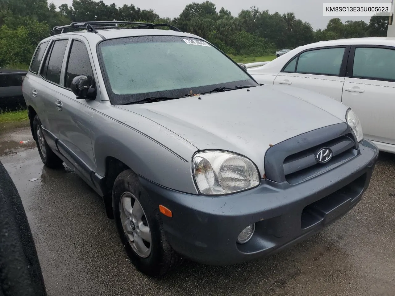 2005 Hyundai Santa Fe Gls VIN: KM8SC13E35U005623 Lot: 75019464