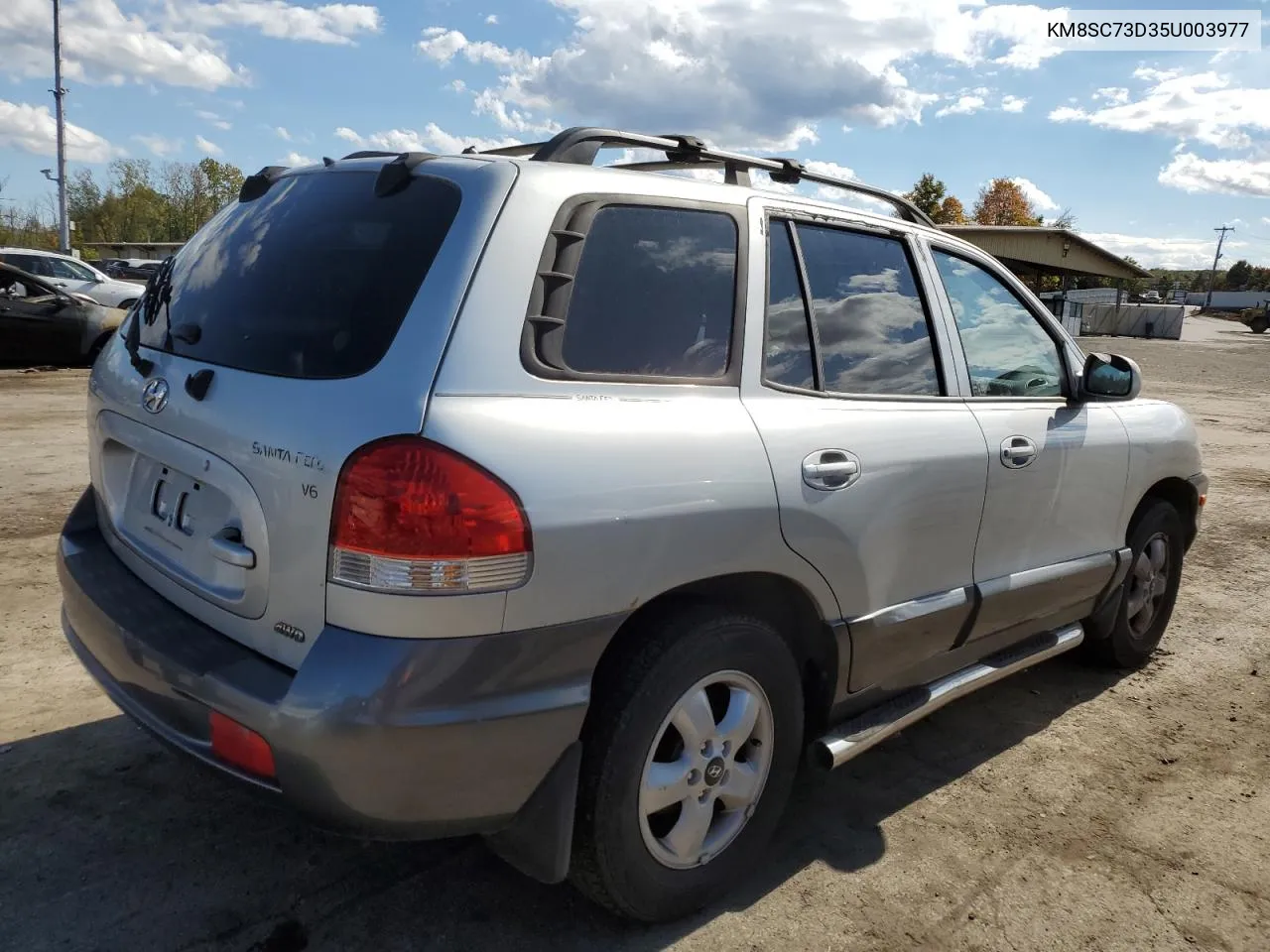 2005 Hyundai Santa Fe Gls VIN: KM8SC73D35U003977 Lot: 75343854