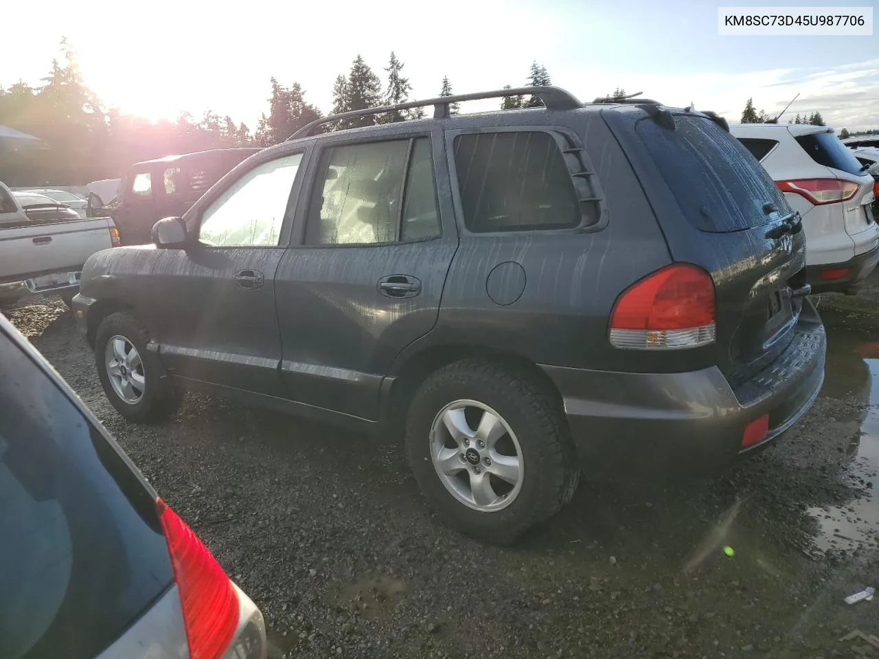 2005 Hyundai Santa Fe Gls VIN: KM8SC73D45U987706 Lot: 77706174