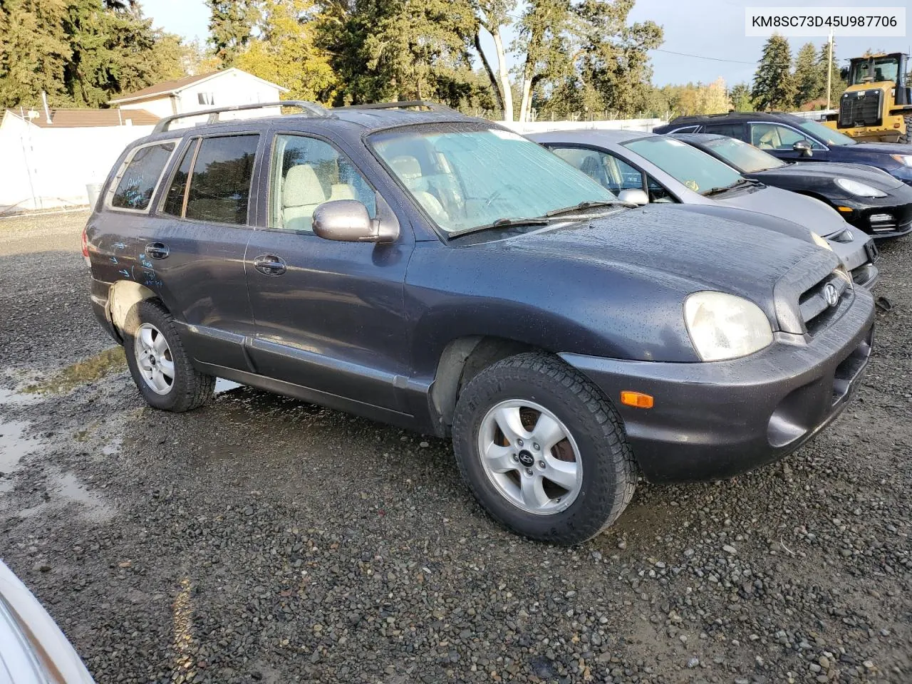 2005 Hyundai Santa Fe Gls VIN: KM8SC73D45U987706 Lot: 77706174